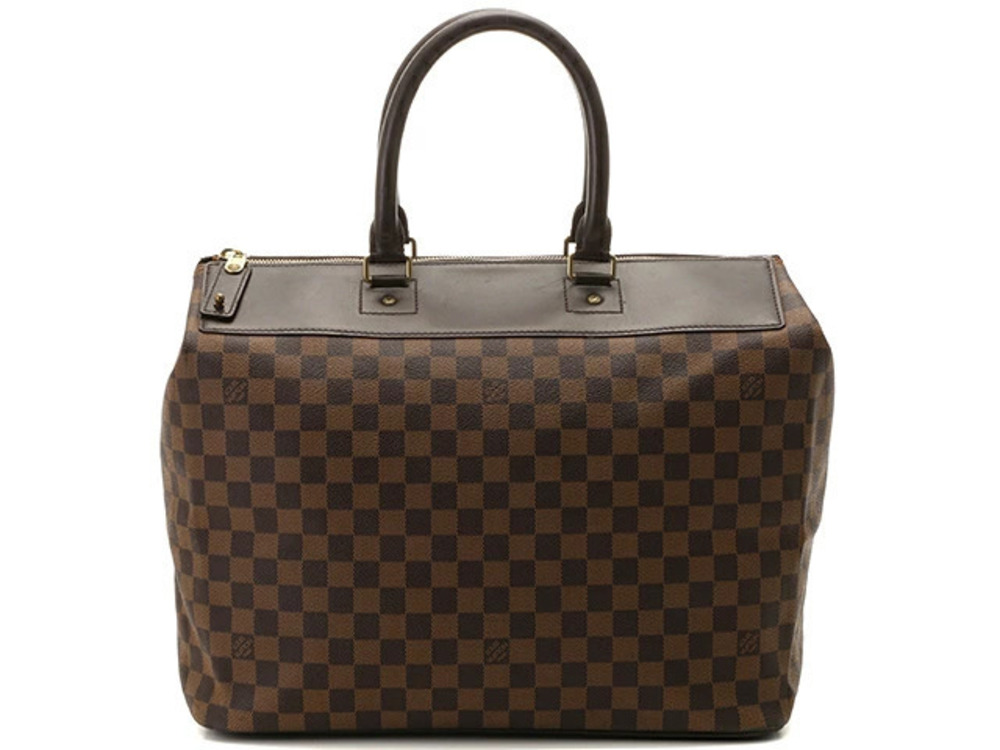 LOUIS VUITTON Greenwich Boston Bag Damier
